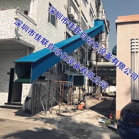 供應(yīng)二三樓向下卸貨滑梯傾斜輸送滑梯