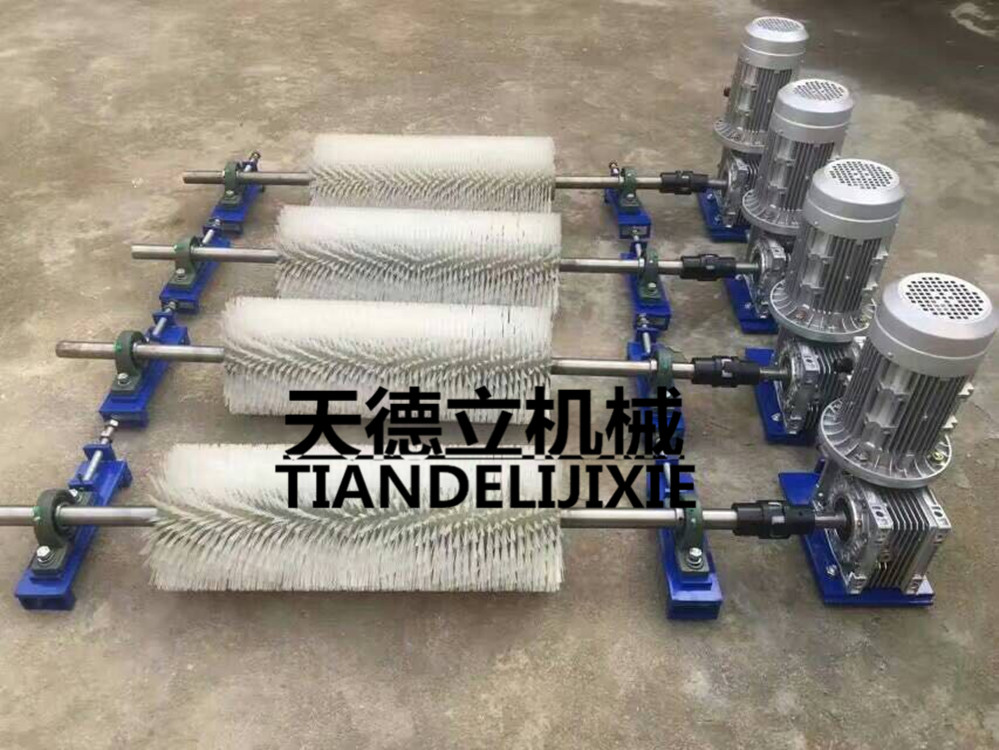 電動(dòng)滾刷清掃器旋轉(zhuǎn)刷式清掃器輸送帶清掃器
