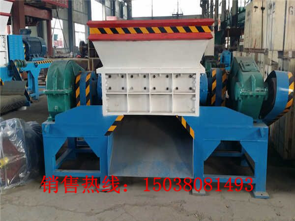 供應(yīng)廢鋼渣撕碎機(jī) 鋼屑粉碎機(jī) 雙軸破碎機(jī)