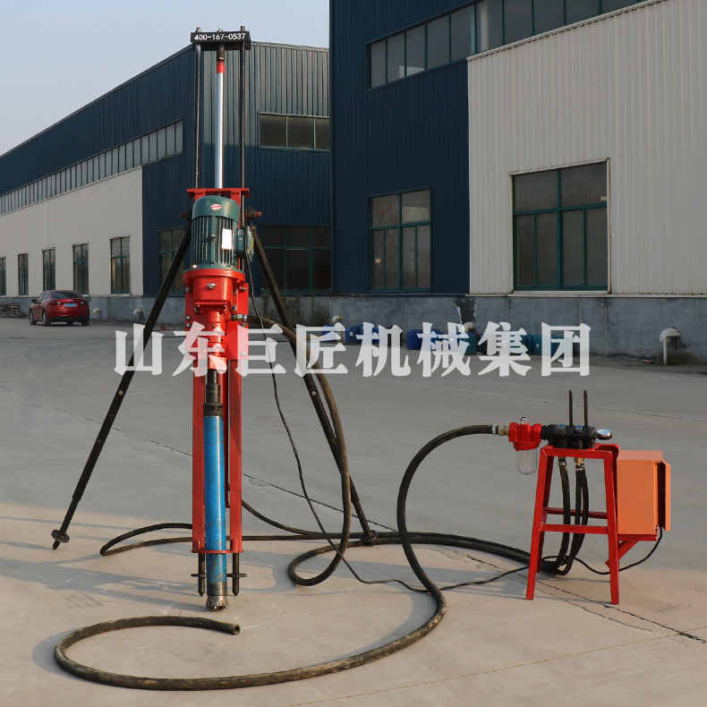 氣電聯(lián)動潛孔鉆機(jī)KQZ-70D小型氣動潛
