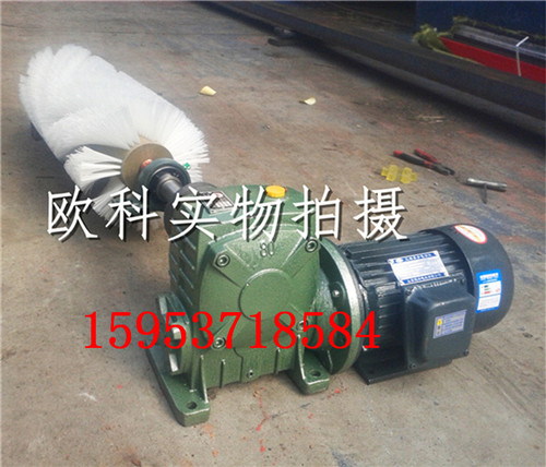 供應(yīng)皮帶輸送機清掃器旋轉(zhuǎn)式電動滾刷清掃器
