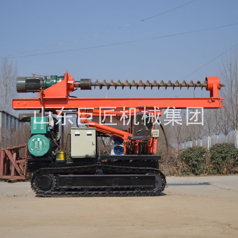 供應(yīng)華夏巨匠太陽能光伏機電兩用打樁機 小