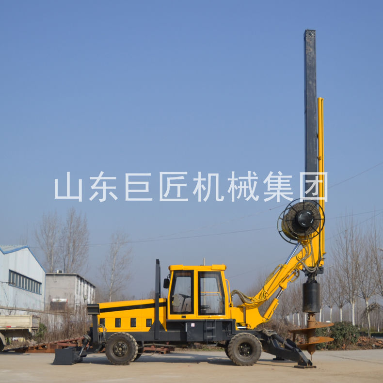 供應(yīng)華夏巨匠XWL-15輪式旋挖鉆機 小