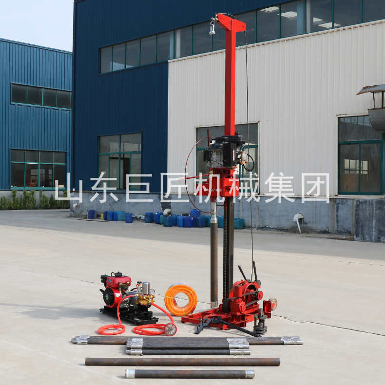輕便型地質(zhì)勘探鉆機(jī)50米深巖芯取樣鉆機(jī)Q