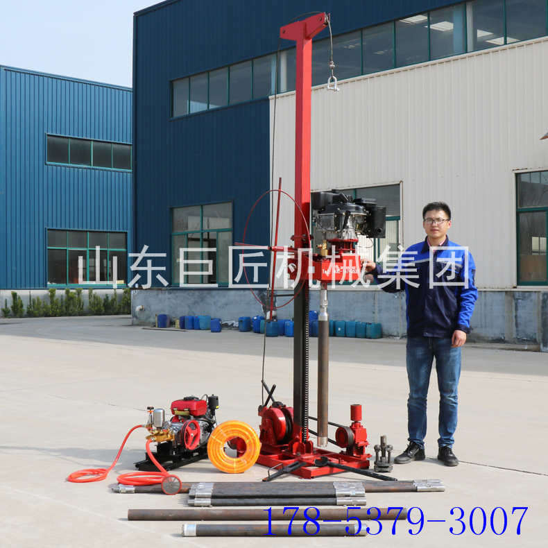 50米輕便取樣鉆機QZ-3柴油機動力工程