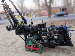供應(yīng)手扶履帶式開溝機(jī)型號(hào)手扶履帶式開溝機(jī)