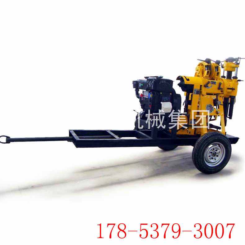 輪式巖芯鉆機(jī)XYX-130拖掛液壓勘探鉆