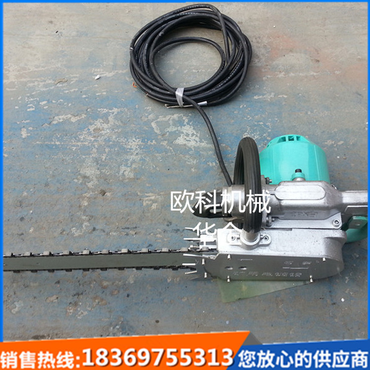 供應(yīng)煤礦金剛石鏈鋸380v電動鏈鋸