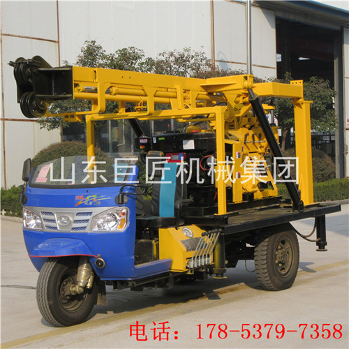 供應巨匠200A型農用三輪車打井鉆機