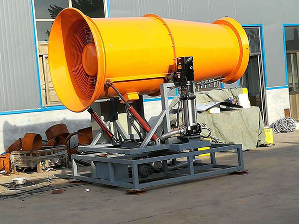 供應100米工地降塵霧炮機移動式炮霧機