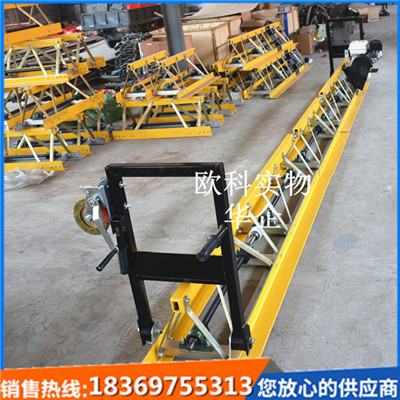 供應(yīng)路面汽油振動(dòng)梁10米混凝土提漿整平機(jī)