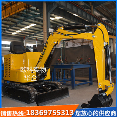 供應家用小型履帶挖掘機農(nóng)用多功能挖土機
