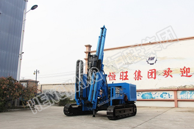 供應(yīng)多功能滑移光伏鉆機(jī)  履帶液壓多功能