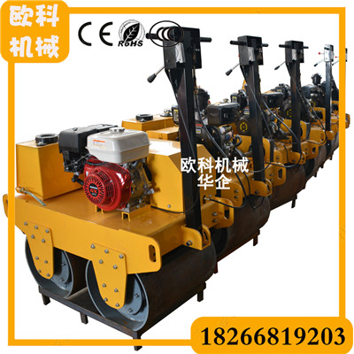 兩輪靜碾壓路機 雙輪鋼銅式壓路機