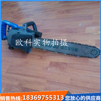 供應煤礦木料切割鋸礦用氣動木頭鏈鋸