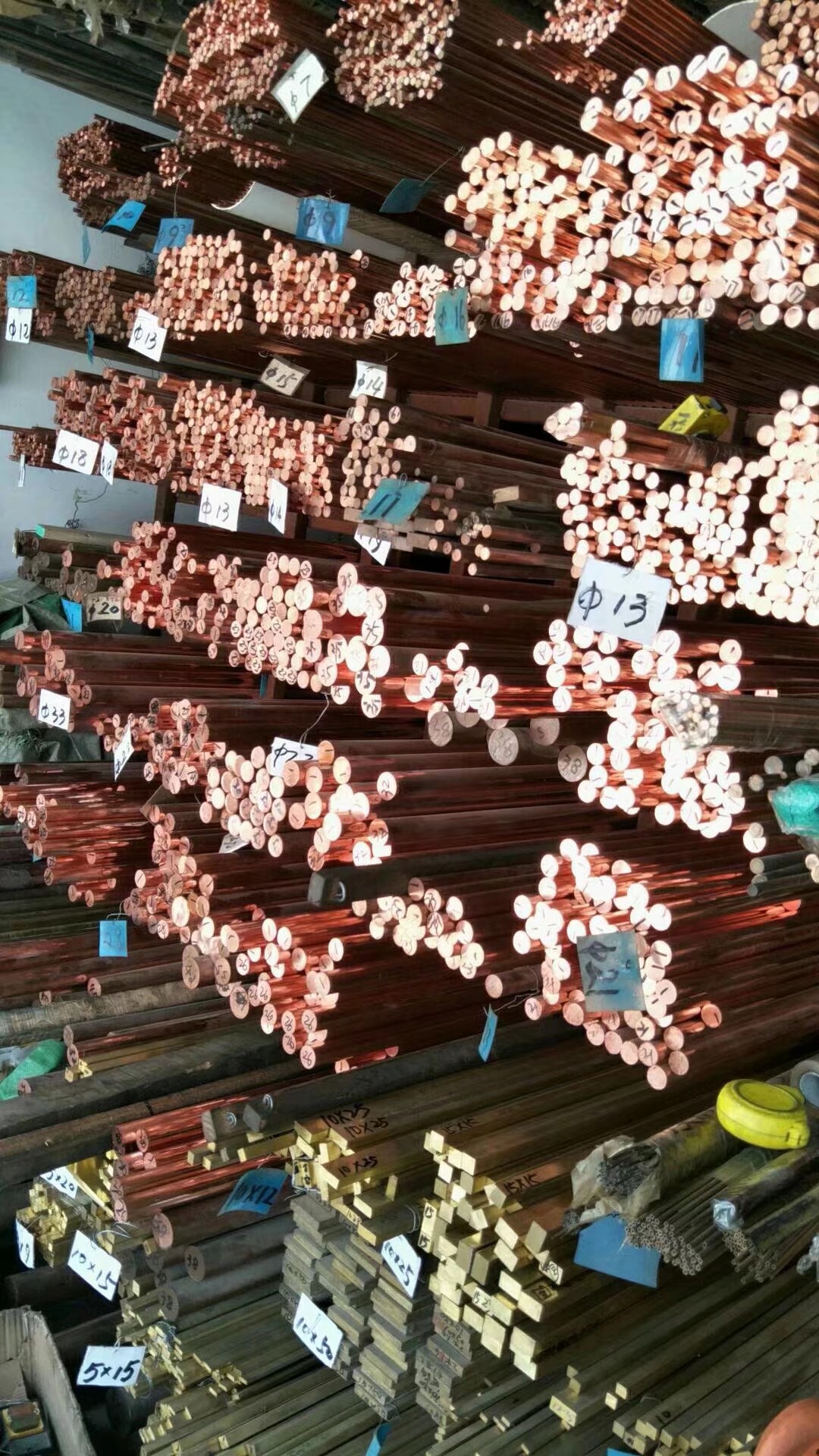 供應(yīng)t2紫銅棒 無氧紫銅桿 黃銅方棒