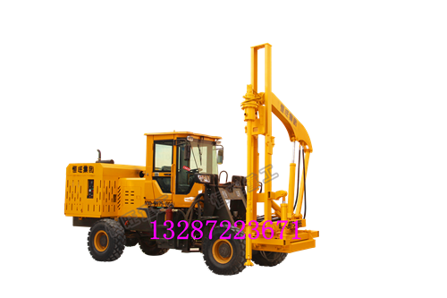 供應(yīng)護(hù)欄打樁機(jī)高速公路波形裝載式山地液壓