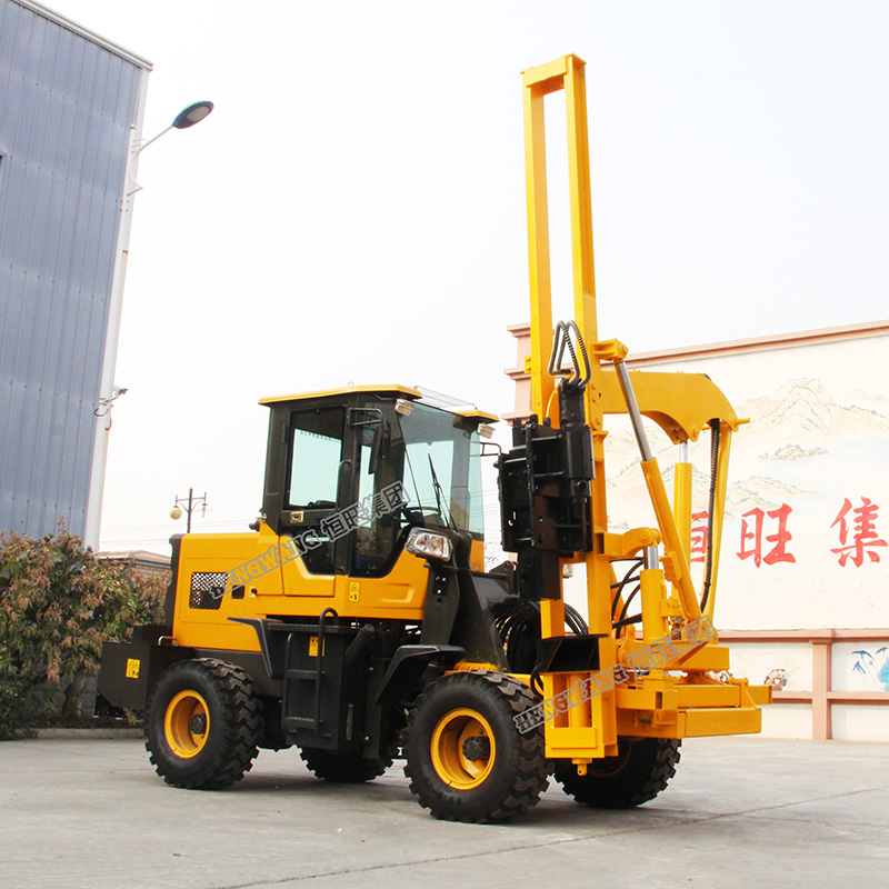 供應(yīng) 雙動(dòng)力頭打樁機(jī) 裝載式打樁機(jī)