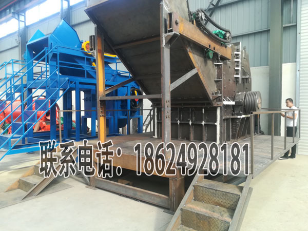 重信譽重口碑-博之鑫報廢摩托車破碎機(jī)引來